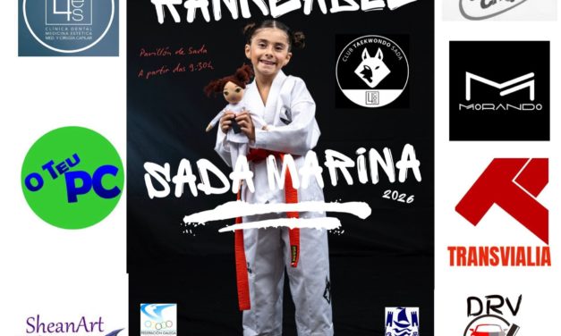 O SÁBADO 14 DE MARZO CELEBRARASE O RANKEABLE SADA MARINA CON MÁIS DE 400 PARTICIPANTES