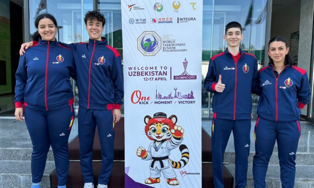 ÁNGELA BALADO, THIAGO SEGADE E ROI FRAGA COMPETIRÁN NO CAMPIONATO DO MUNDO JÚNIOR DE TAEKWONDO EN TASKENT
