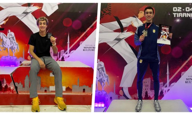 PRATA PARA ADRIÁN SALANOVA E BRONCE PARA JAVIER OTERO NO OPEN DE ALBANIA